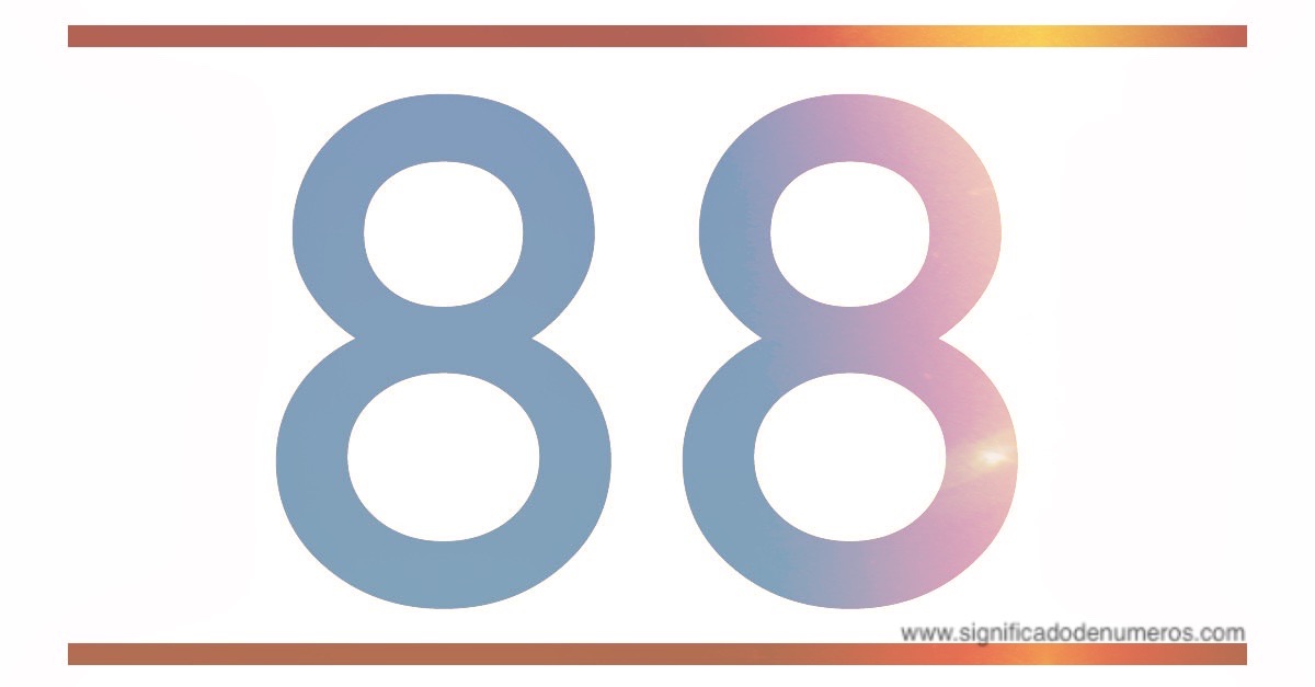 QUE SIGNIFICA EL NÚMERO 88 - Significado de los Números